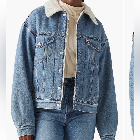 Levi’s Sherpa lined Jean jacket - Picture 3 of 3